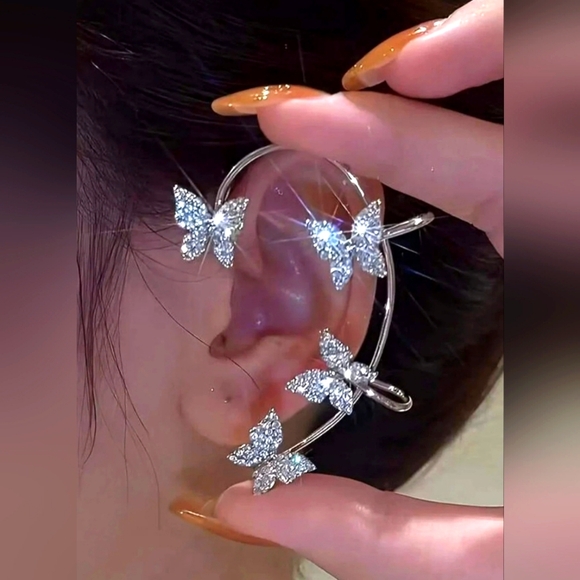 🔥SINGLE BUTTERFLY EAR CUFF🔥 - Picture 1 of 2
